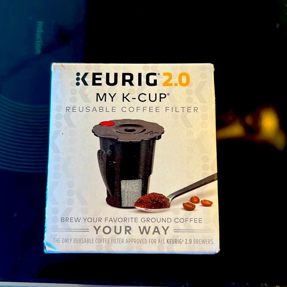 Keutig 2.0, My k-cup reusable coffee filter.  Brand New